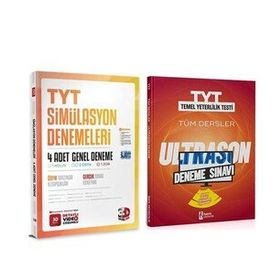 3d Tyt 4'lü Simülasyon ve İsem Tyt Ultrason Deneme Seti 2 Kitap