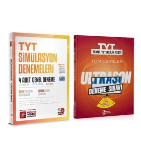 3d Tyt 4'lü Simülasyon ve İsem Tyt Ultrason Deneme Seti 2 Kitap
