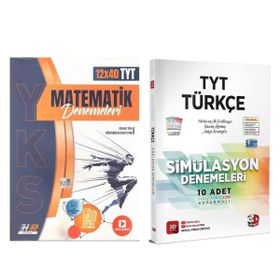 3d Tyt Türkçe ve Hız Renk Matematik Deneme Seti 2 Kitap