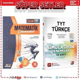 3d Tyt Türkçe ve Hız Renk Matematik Deneme Seti 2 Kitap