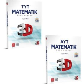 3D Yayınları - 2021 TYT AYT Matematik Soru Bankası Seti