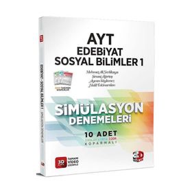 3D Yayınları - 2023 AYT Edebiyat Sosyal Bilimler 1 Deneme