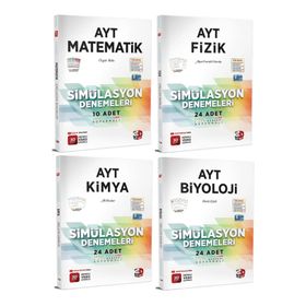 3D Yayınları - 2023 AYT Fizik Kimya Biyoloji Deneme Seti