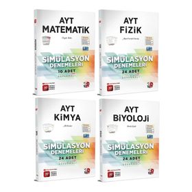 3D Yayınları - 2023 AYT Fizik Kimya Biyoloji Deneme Seti