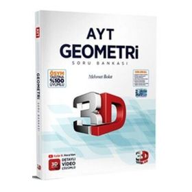 3D Yayınları 2023 AYT Geometri Soru Bankası