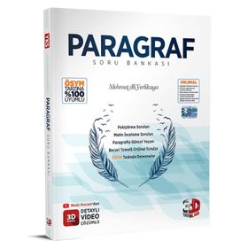 3D Yayınları 2023 Paragraf Soru Bankası
