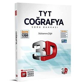 3D Yayınları 2023 TYT Coğrafya Tamamı Video Çözümlü Soru Bankası