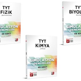 3D Yayınları - 2023 TYT Fizik Kimya Biyoloji Deneme Seti