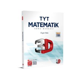 3D Yayınları 2023 TYT Matematik Soru Bankası