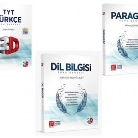 3D Yayınları - 2023 TYT Türkçe + Paragraf + Dil Bilgisi Soru Bankası Seti