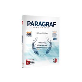 3D Yayınları 2024 3D Paragraf Tamamı Video Çözümlü Soru Bankası