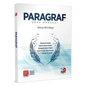 3D Yayınları 2024 3D Paragraf Tamamı Video Çözümlü Soru Bankası