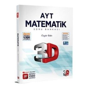 3D Yayınları 2024 AYT Matematik Soru Bankası