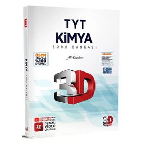 3D Yayınları 2024 TYT 3D Kimya Tamamı Video Çözümlü Soru Bankası