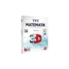 3D Yayınları 2024 TYT 3D Matematik Tamamı Video Çözümlü Soru Bankası