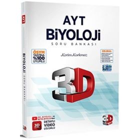 3D Yayınları 3D Yayınları 2023 AYT Biyoloji Soru Bankası