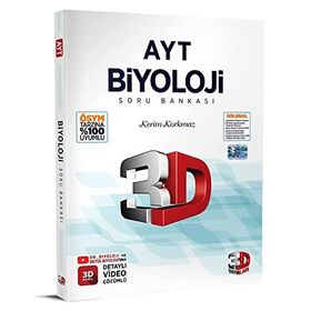 3D Yayınları 3D Yayınları 2023 AYT Biyoloji Soru Bankası