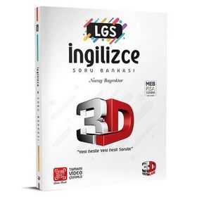 3D Yayınları 8. Sınıf LGS İngilizce Soru Bankası