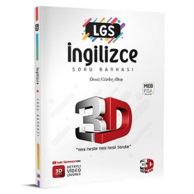 3D Yayınları 8. Sınıf LGS İngilizce Soru Bankası