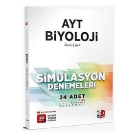 3D Yayınları AYT Biyoloji Simülasyon Denemeleri