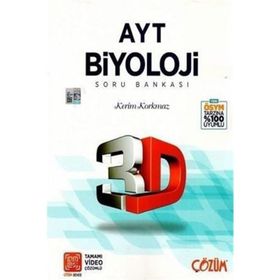 3D Yayınları AYT Biyoloji Soru Bankası