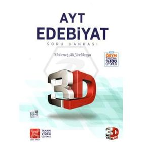 3D Yayınları AYT Edebiyat 2023 Soru Bankası