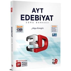 3D Yayınları AYT Edebiyat 2023 Soru Bankası