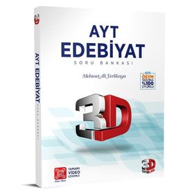 3D Yayınları AYT Edebiyat Soru Bankası