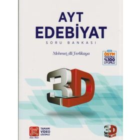 3D Yayınları AYT Edebiyat Soru Bankası
