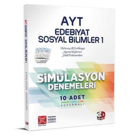 3D Yayınları AYT Edebiyat Sosyal Bilimler 1 Simülasyon Denemeler