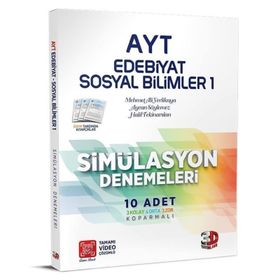 3D Yayınları AYT Edebiyat Sosyal Bilimler 1 Simülasyon Denemeler