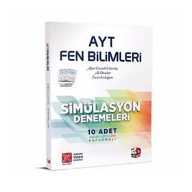 3D Yayınları AYT Fen Bilimleri Simülasyon Denemeleri-3D Yayınları