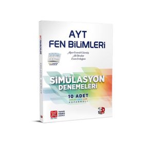 3D Yayınları AYT Fen Bilimleri Simülasyon Denemeleri