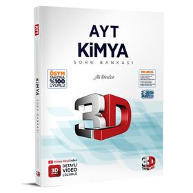 3D Yayınları AYT Kimya 2023 Soru Bankası