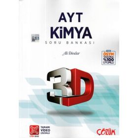 3D Yayınları AYT Kimya 2023 Soru Bankası