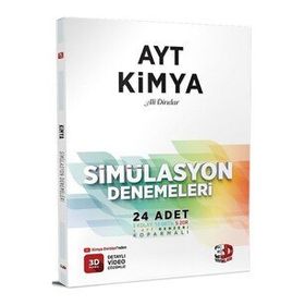 3D Yayınları AYT Kimya Simülasyon Denemeleri