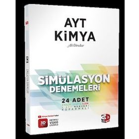 3D Yayınları AYT Kimya Simülasyon Denemeleri