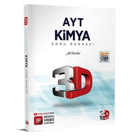 3D Yayınları AYT Kimya Soru Bankası Tamamı Video Çöz