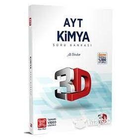3D Yayınları AYT Kimya Soru Bankası Tamamı Video Çözümlü Mehmet Bolat