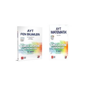 3d Yayınları - AYT Matematik+ Fen Bilimleri Simülasyon Deneme Seti 2 Kitap