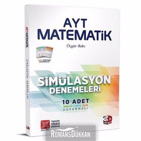 3D Yayınları AYT Matematik Onlu Simülasyon Denemeleri