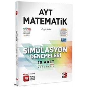 3D Yayınları AYT Matematik Onlu Simülasyon Denemeleri