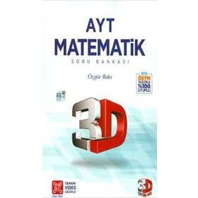 3D Yayınları AYT Matematik Soru Bankası