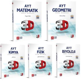 3D Yayınları AYT Sayısal Soru Bankası Seti