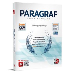 3D Yayınları Paragraf Soru Bankası