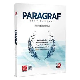 3D Yayınları Paragraf Tamamı Video Çözümlü Soru Bankası