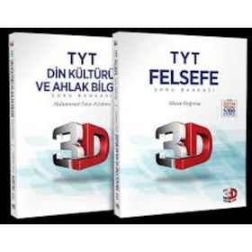 3D Yayınları TersYüz TYT Felsefe ve TYT Din Kültürü Soru Bankası