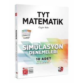 3D Yayınları TYT 10'lu Matematik Simülasyon Denemeleri