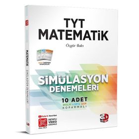 3D Yayınları TYT 10'lu Matematik Simülasyon Denemeleri