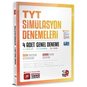 3D Yayınları TYT 4'lü Simülasyon 2023 Genel Deneme